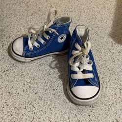 Blue Converse 