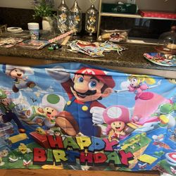 Super Mario Birthday Party Supplies