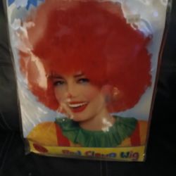Red Clown Wig