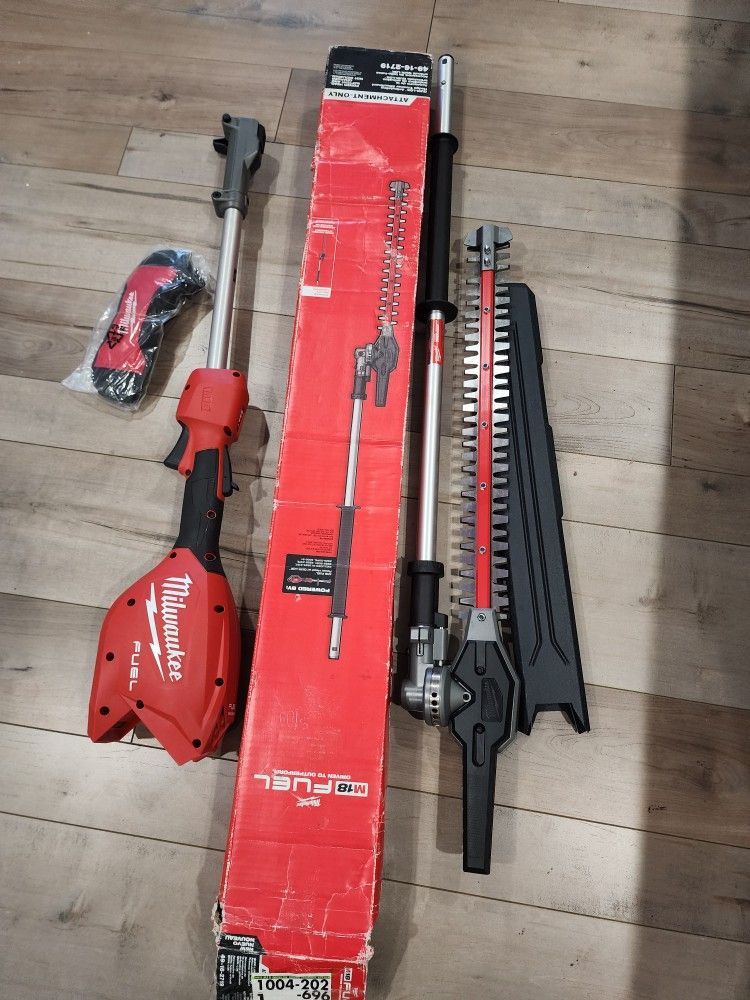 Millwakee M18 Fuek Motor With Quick Lock Attachment New $190