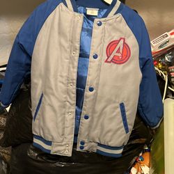 Kids Avengers Jacket Size 5/6 