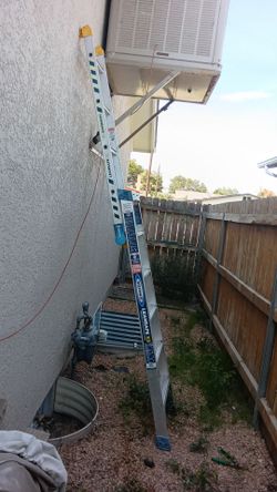 Werner Leansafe x3 aluminum 3 in 1 multi position ladder model aldp376