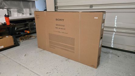 New 65 Inch Sony Oled Bravia 8 Smart TV 4K UHD with 120 Hz refresh rate brand new in the box.