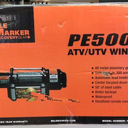 Mile Marker PE5000  5000 lb. Winch UTV
