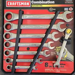 Craftsman 8pc ratchet set