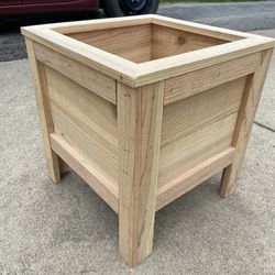 Raised Bed Cedar Planter Box