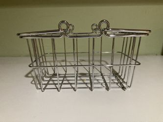 Small Chrome Wire Basket