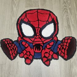 Handcrafted Spider-Man Rug 