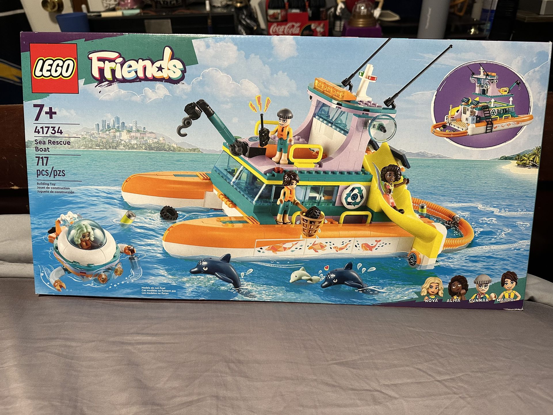 LEGO Friends Sea Rescue Boat 41734