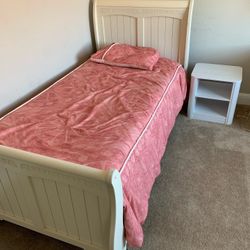 Twin Bed With Mattress 