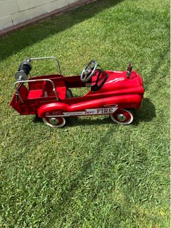 Vintage Murray sad face fire truck jet flow Drive N.287.. pedal…$325