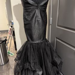 Black Mermaid Dress Size 1X-Like Brand New
