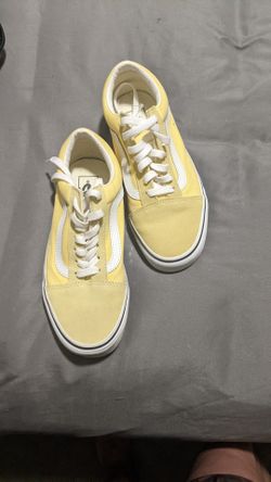 Woman's Yellow Vans