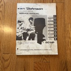 1971 Johnson Outboard Manual Free