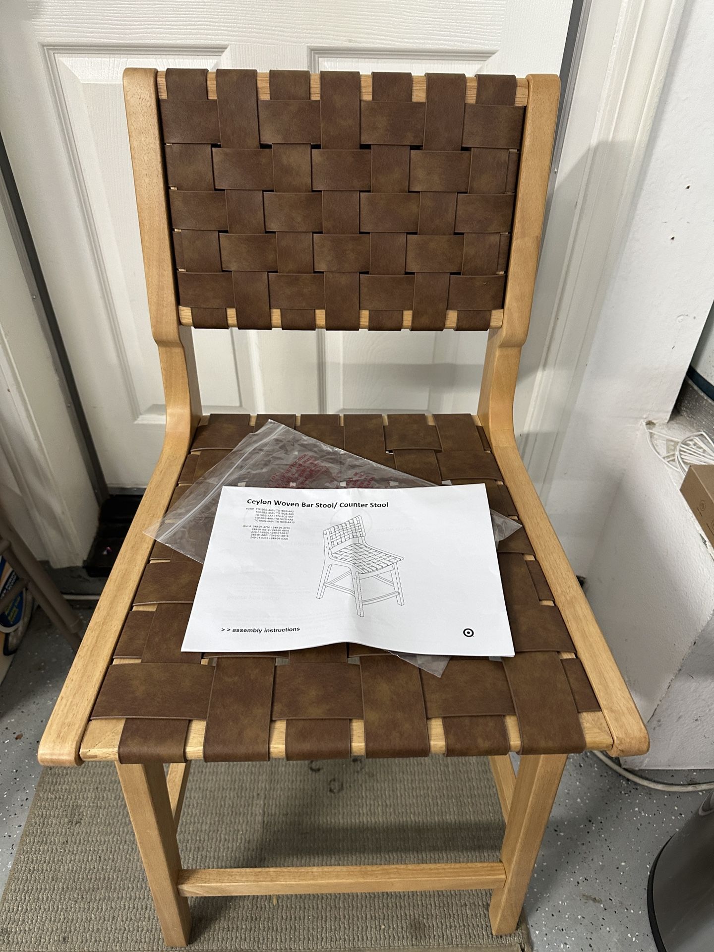 OPALHOUSE Ceylon Counter stool Natural Finish