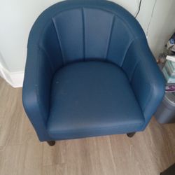 New Blue Chair 