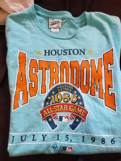 Vintage Houston astrodome 1986 all star game tee size Xl 47 brand