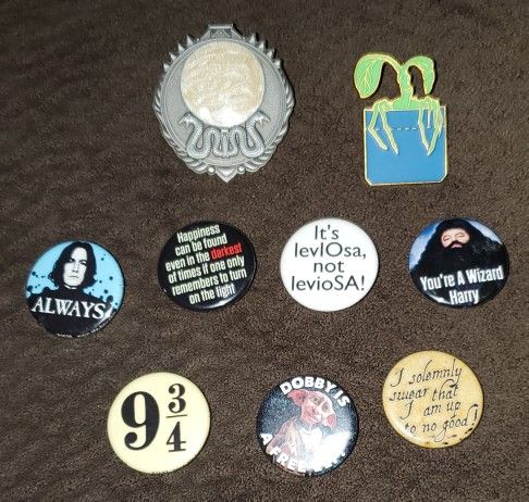 Wizarding World Pins 2 Are Specialty Loot Crate Pins- All For $20. Harry Potter- Magical Beasts. Please Read Description.