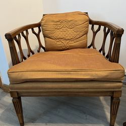 (2) Vintage Italian Provincial Parlor Chairs