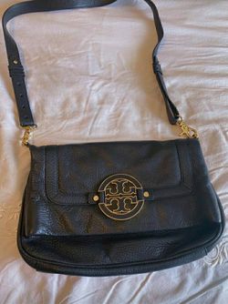 Tory Burch Black Leather Bag