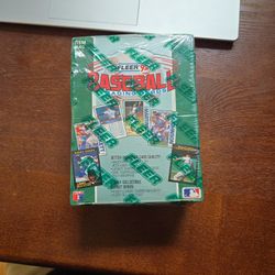 1992 Fleer Unopened Box