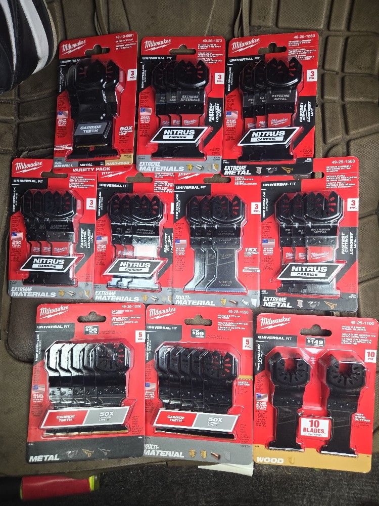 Milwaukee Oscillating Multi Tool Blades