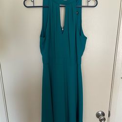 Short Teal Express S Dress