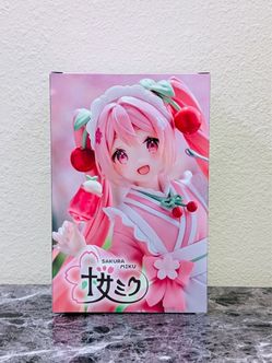Sakura Miku Anime Figure in Box