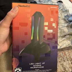LED Light Up Gaming Mic 