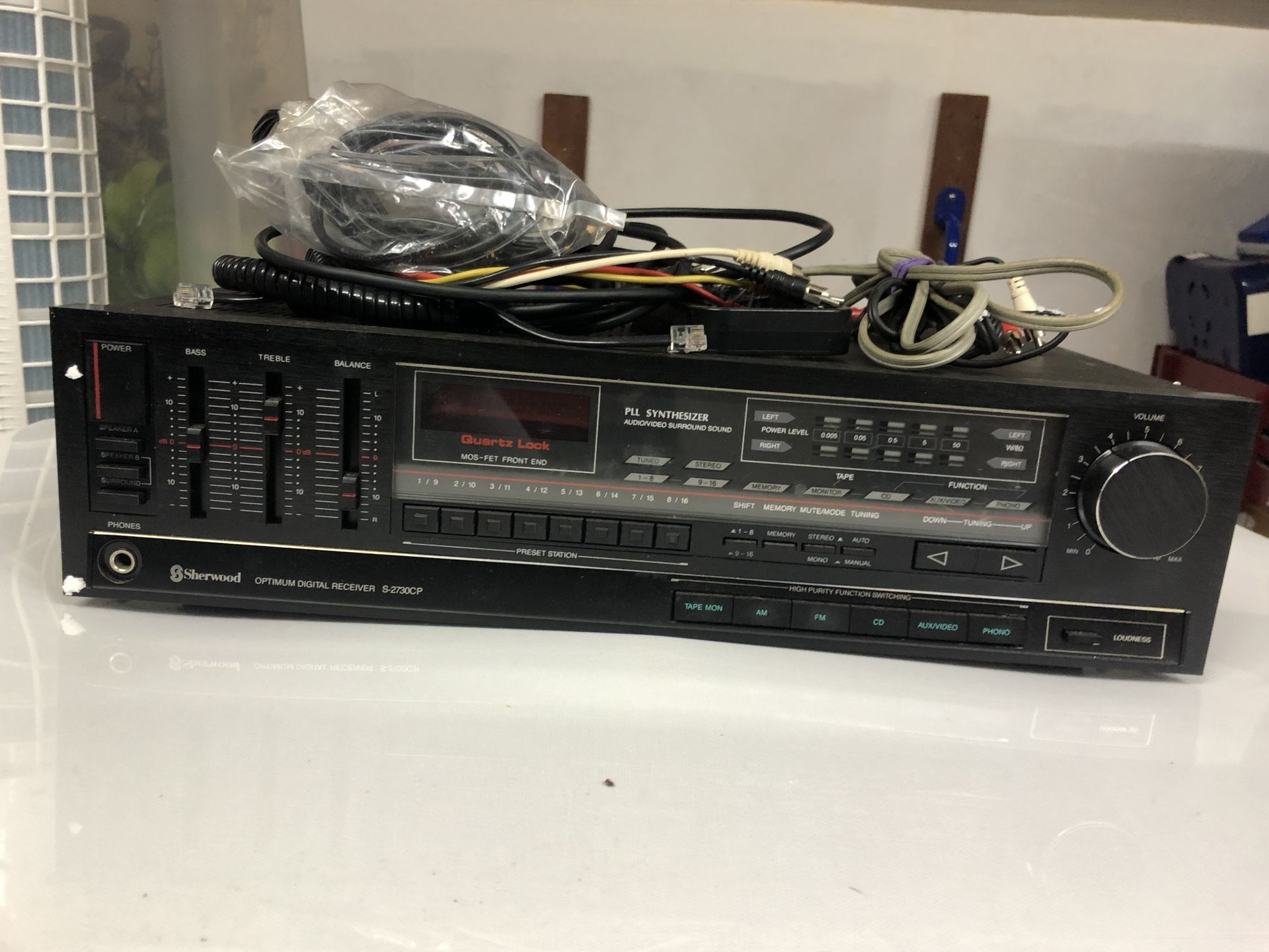 Vintage Sherwood S-2730CP Receiver 