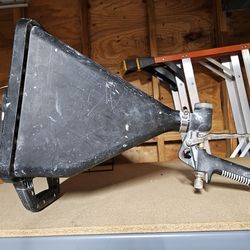 Husky Hopper Gun Texture Sprayer Air Tool Compressor wallboard sheet rock knockdown no tips