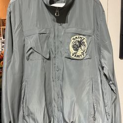 Saint Vanity Gray Nylon Cargo Jacket 