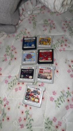 Nintendo 3ds games and DS games