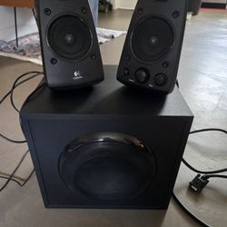 Subwoofer, Speakers & Projector