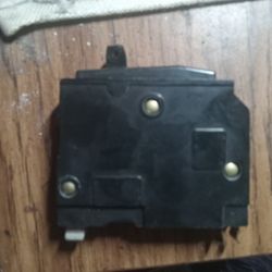 Single And Double Pole Square D 20 Amp Circuit Breakers