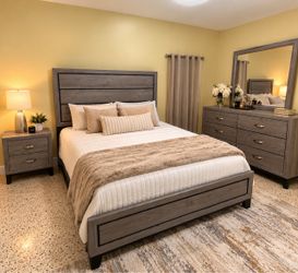 WOOD BEDROOM SET πͺ΅π€
