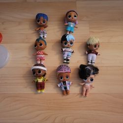 12 Boys Little LOL Dolls