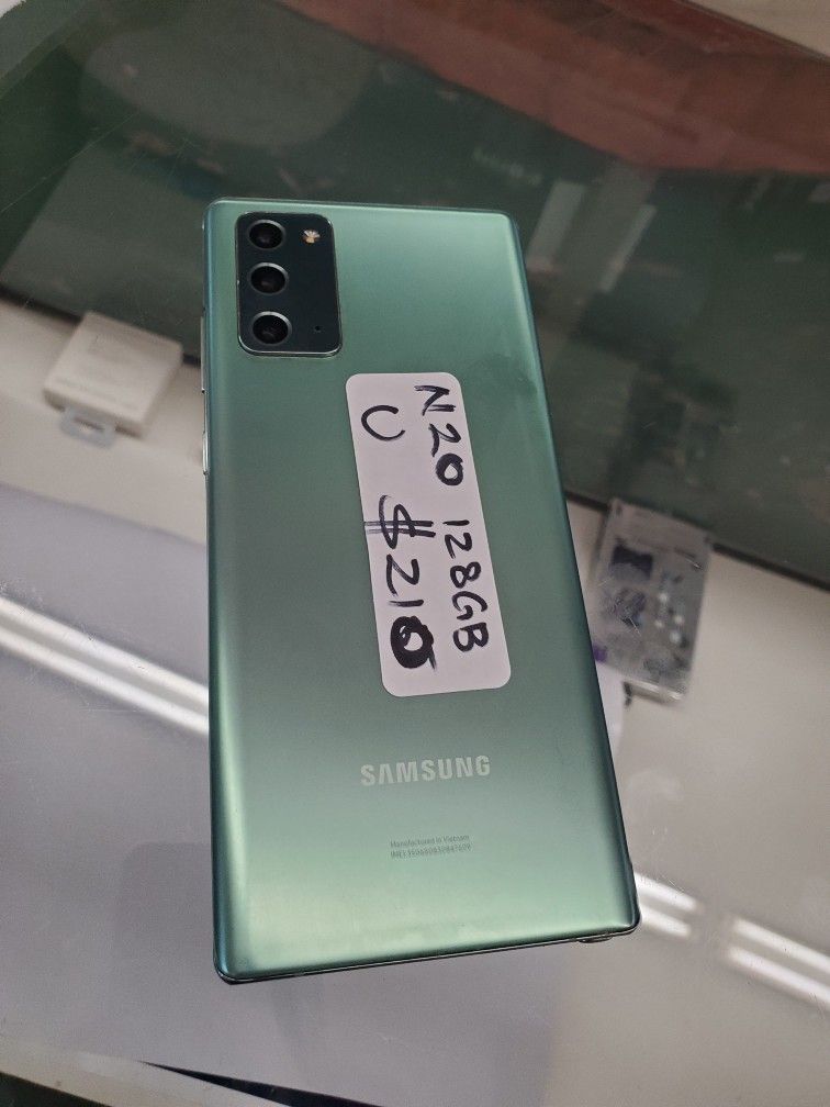 Samsung Galaxy Note 20 128gb Any Carrier Unlocked