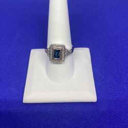 14KT White Gold Ring