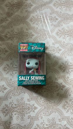 Sally Sewing Keychain