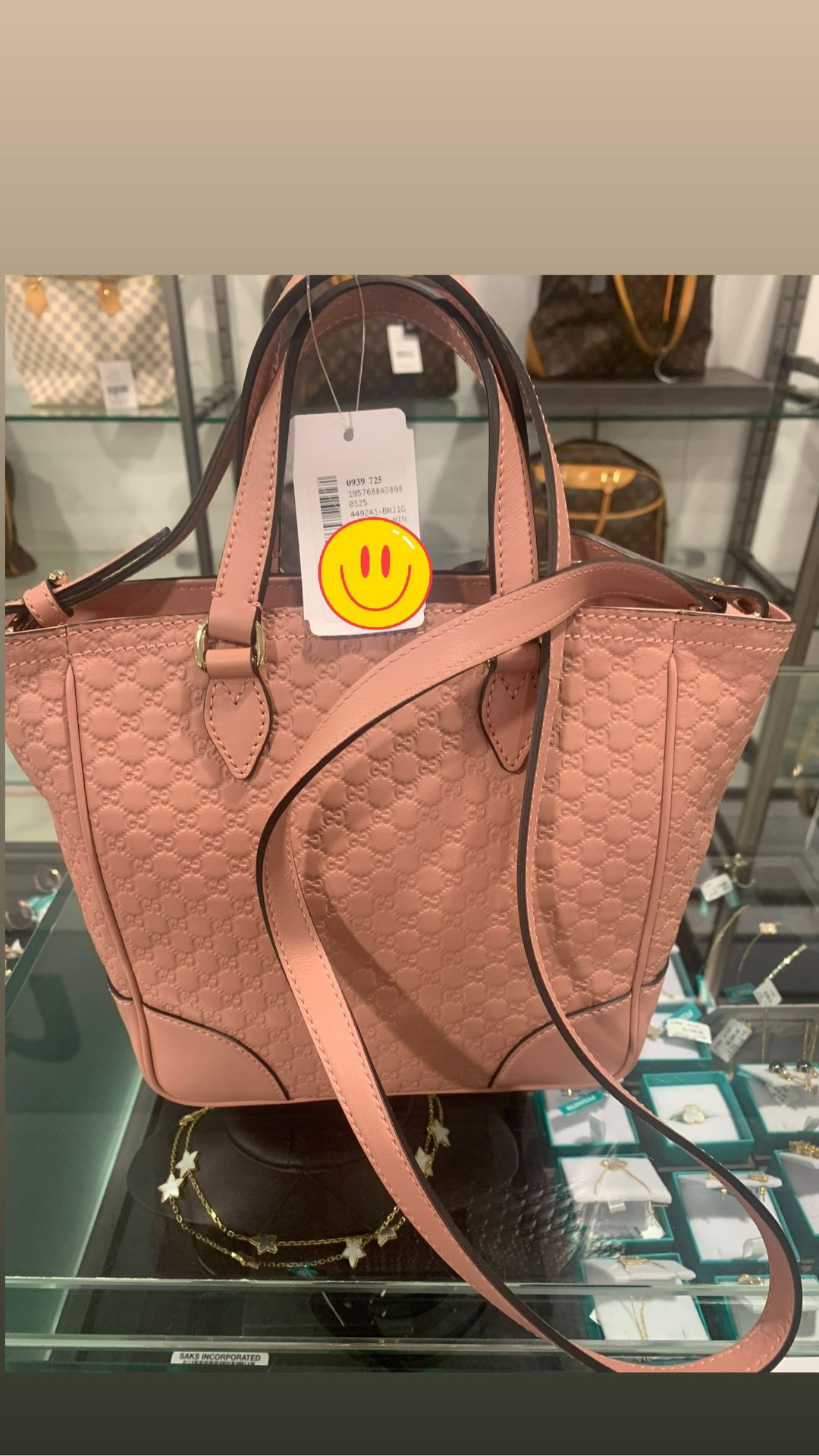 Authentic Gucci Tote Handbag 