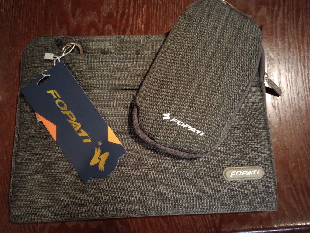 MacBook Case With Carrying Belt & Phone Pouch