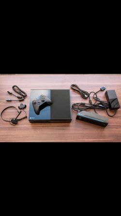 Xbox one with Kinect