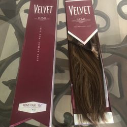 100% Human Hair Extensions REMI YAKY 10s” (New) Please See All Pictures
