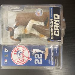 Robinson Cano NY Yankees Action Figure Debut