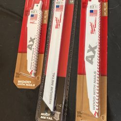Milwaukee Sawzall Blades