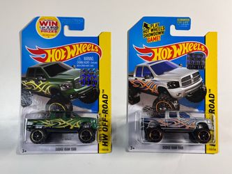 Hot Wheels Dodge Ram 1500 HW Off-Road 2-Pack
