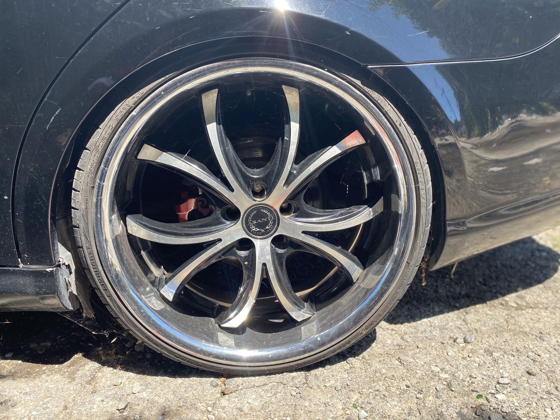 Asanti black label 22 “rims firm price