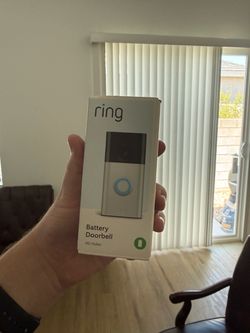 Ring Battery Doorbell – Brand New Sealed