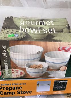 Gourmet bowl set 3 bowls